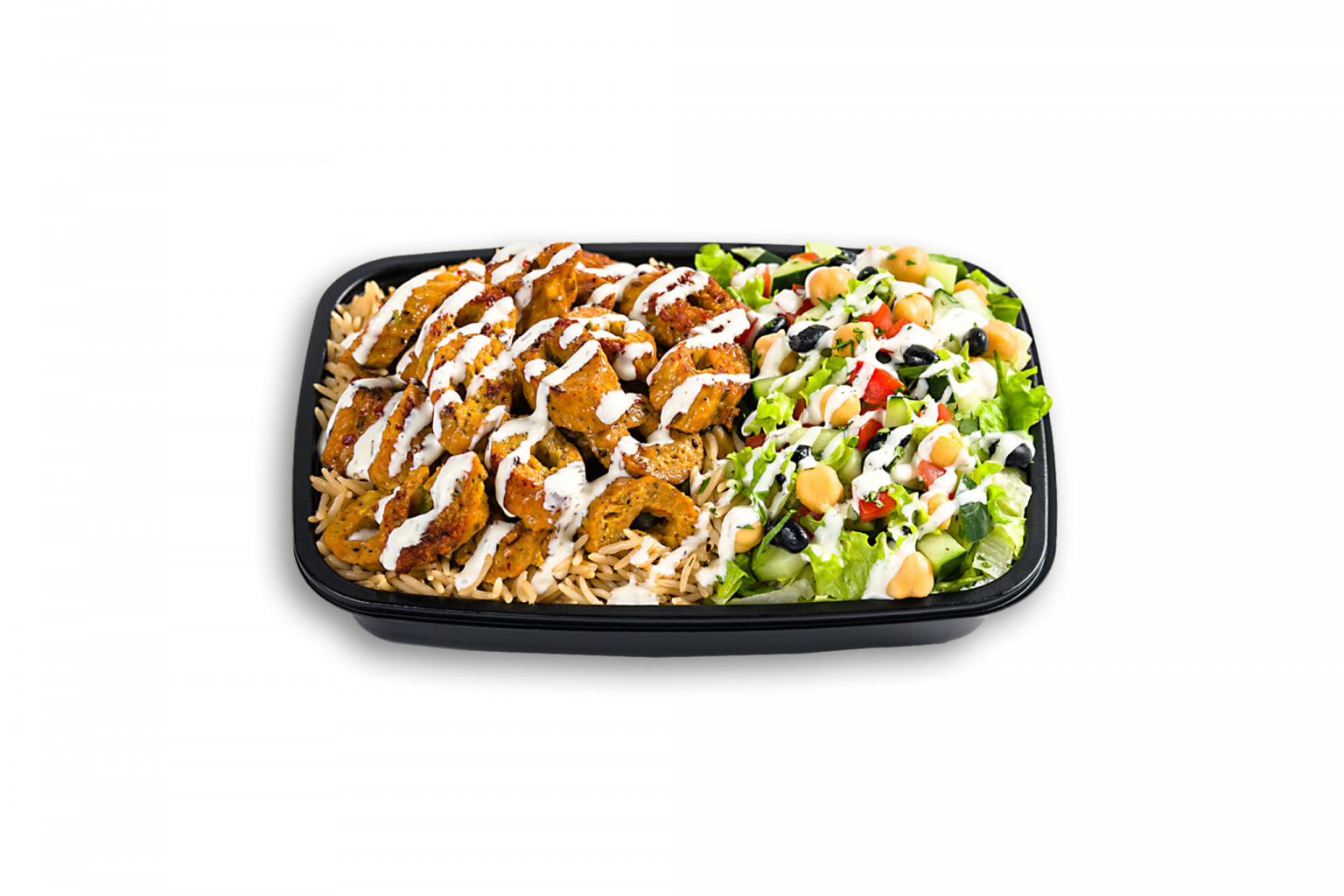 Shah's Rice Kofta Kabab Over Rice – Shah's Halal UK